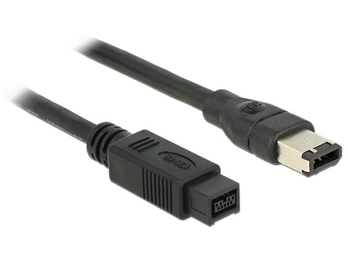 Delock kaabel FireWire 9 pin male > 6 pin male 2m