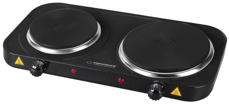 Esperanza lauapliit EKH007K 2 plaadiga must