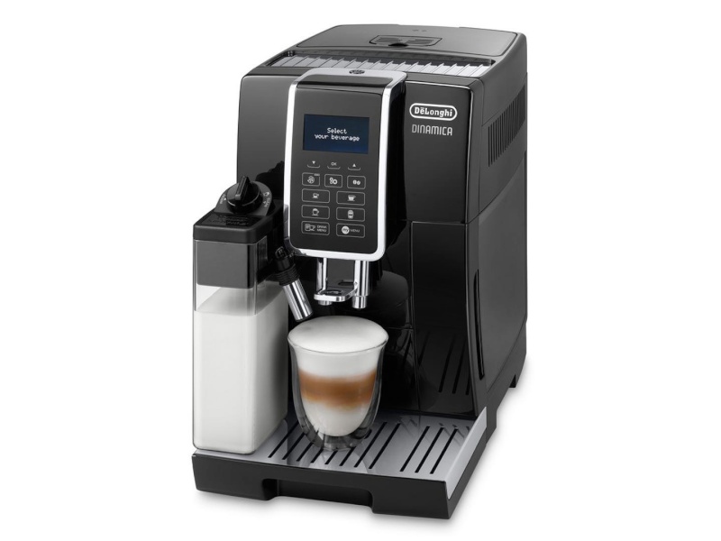 DeLonghi espressomasin Dinamica ECAM 350.55.B (1450W; must)