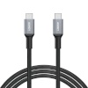 Aukey kaabel CB-CD6 Ultrafast Braided uick Charge USB C - USB C 2m