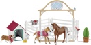 Schleich mängufiguur Horse Club 42458 Hannah's guest horses with Ruby