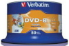 Verbatim toorikud DVD-R 4.7GB 16X Wide Inkjet Printable (50tk)
