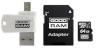 Goodram mälukaart microSDXC card 64GB CL10 + adapter + card reader