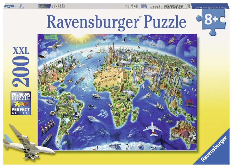Ravensburger pusle Big Wide World 200p, 12722