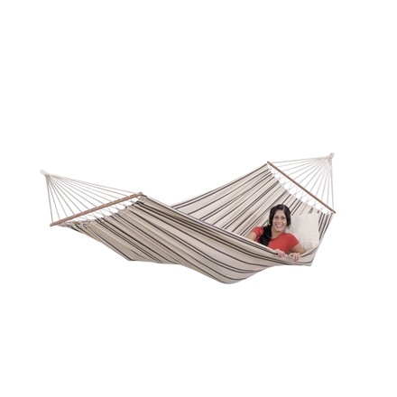 Amazonas võrkkiik Brasilia cappuccino Double Hammock with spreader bar, 210x140 cm, 150 kg