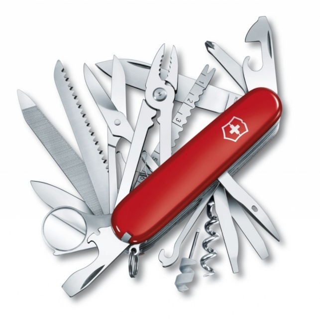 Victorinox taskunuga SwissChamp punane