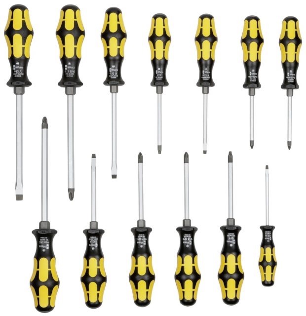WERA kruvikeerajate kmpl Kraftform Big Pack 900 Screwdriver Set 13 parts