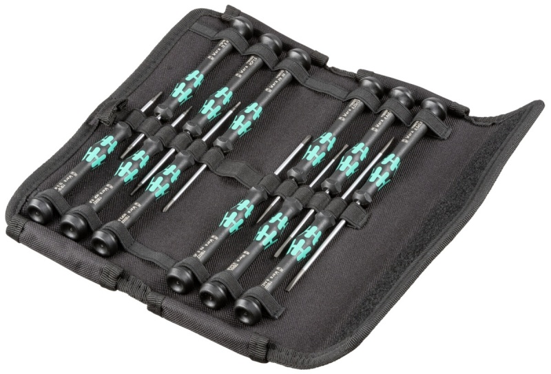 WERA kruvikeerajate kmpl Kraftform Micro 12 Parts Screwdriver Set Precision