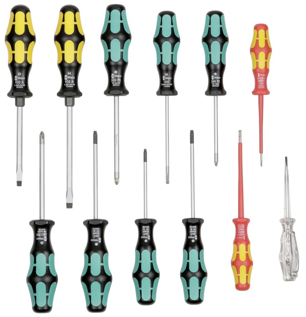 WERA kruvikeerajate kmpl Kraftform XXL 2 Screwdriver Set
