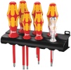 WERA kruvikeerajate kmpl 160i/7 Rack screwdriver set