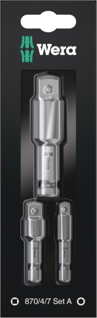 Wera tööriistakomplekt 870/4/7 Set A SB Tool Shafts