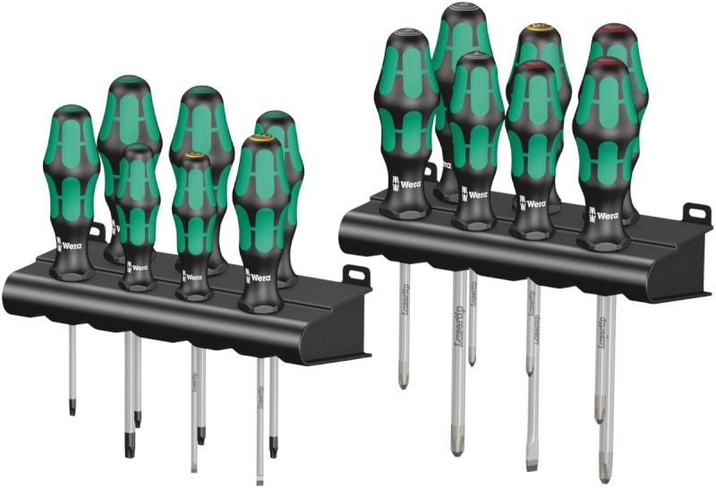 WERA kruvikeerajate kmpl Kraftform Big Pack 300 Screwdrivers 14 pcs.