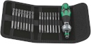 WERA kruvikeerajate kmpl Kraftform Kompakt 60 RA Pouch with 89 mm-long bits