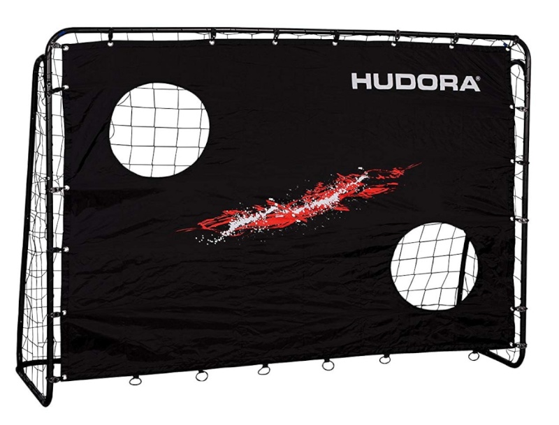 Hudora jalgpallivärav Trainer with Goal Wall 2.13x1.52m (76923)
