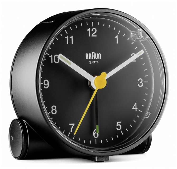 Braun äratuskell BC 01 B must