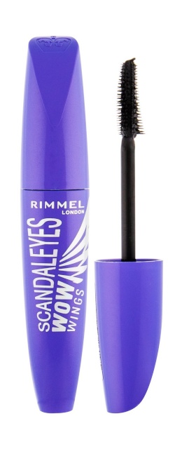 Rimmel London ripsmetušš Scandal Eyes WOW Wings 12ml, 001 Black, naistele