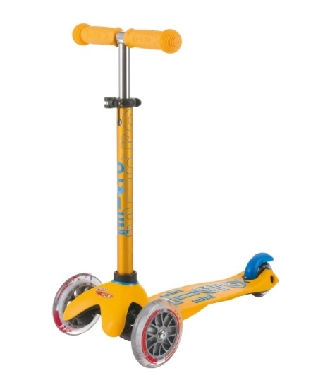 Micro tõukeratas Mini Deluxe, aprikooskollane