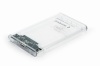 Gembird kettaboks External housing 2.5" USB 3.0 läbipaistev