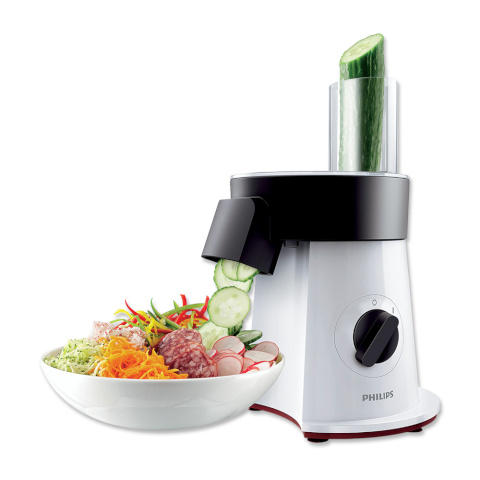 Philips salatilõikur HR1388/80 Viva Collection Salad Maker, valge/must