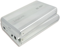 LogiLink kettaboks 3.5" SATA Drive Case USB 3.0 alumiinium hõbedane (UA0107A)