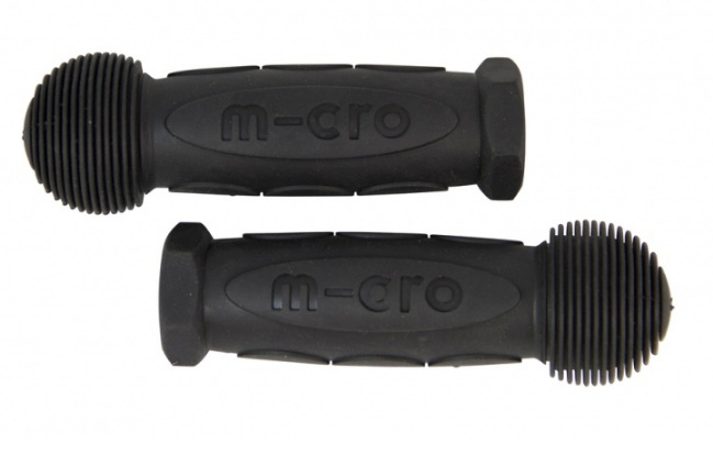 Micro käepide kummist must (Mini, Maxi, G-bike)