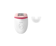 Philips epilaator Satinelle Essential Corded Compact Epilator BRE235/00 White-Pink, valge-roosa