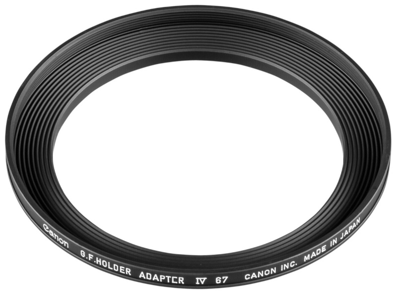 Canon filter adapter for gelatin holder 67mm IV