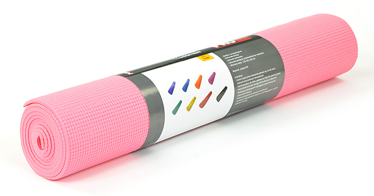 PROfit joogamatt Slim 173x61x0,5cm DK 2203, roosa 