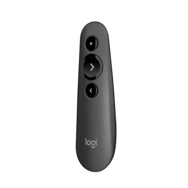 Logitech esitluspliiats Laser Presentation Remote R500 graphite
