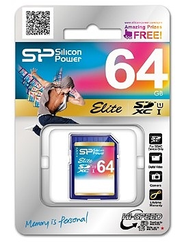 Silicon Power mälukaart SDXC 64GB Elite