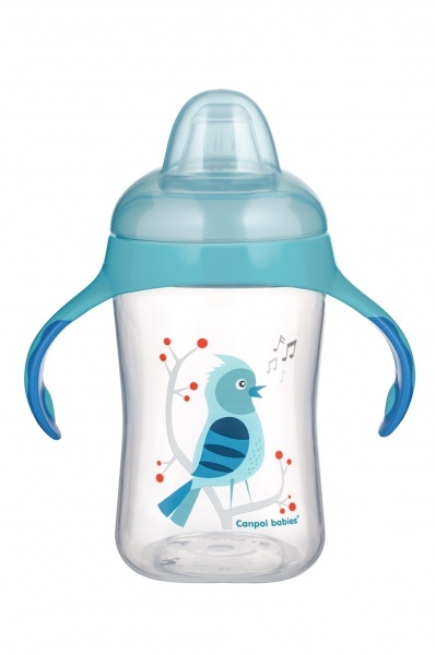 Canpol BABIES tops silikoontilaga Linnud, 300ml, 56/519