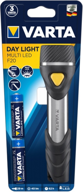 Varta taskulamp Day Light Multi LED F20 Torch with 9 x 5mm LEDs