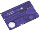 Victorinox taskunuga SWISSCARD LITE sinine transparent