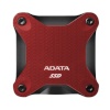 ADATA External SSD SD600Q 480 GB, USB 3.1, punane