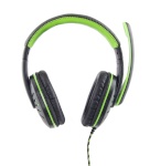 Esperanza Mänguri kõrvaklapid mikrofoniga EGH330G roheline