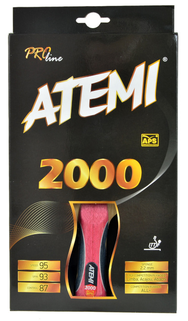 Atemi lauatennise reket New 2000 Pro Concave