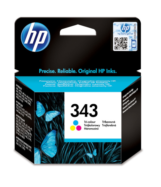 HP tindikassett HP C8766EE (oryginał HP343 343; 7ml; Color)