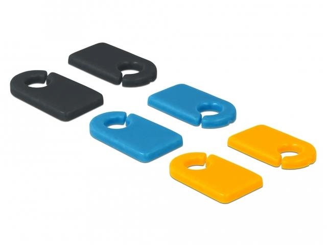 Delock kaabel clip 6x multicolor