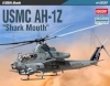 Academy liimitav mudel Plastic Model USMC AH-1Z Shark Mouth