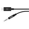 Belkin audiokaabel RockStar 3.5mm -> USB-C Cable 1.8m must F7U079bt06-BLK