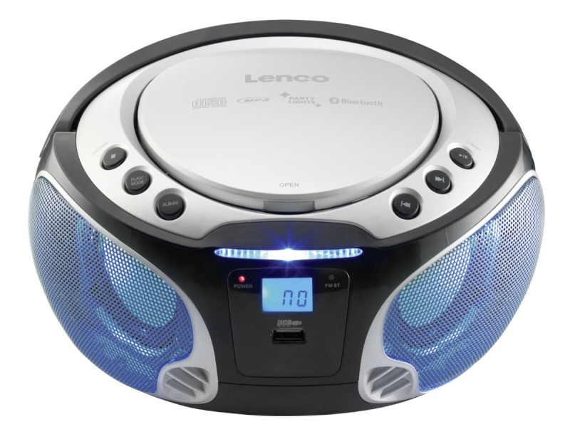 Lenco magnetoola SCD-550 hõbedane