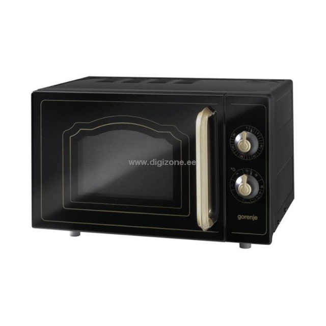 Gorenje mikrolaineahi grilliga MO4250CLB Retro, must