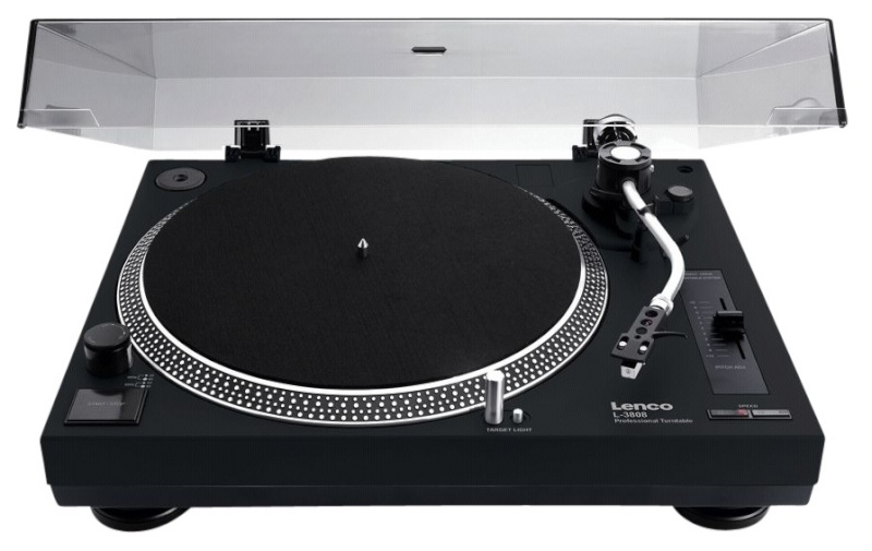 Lenco plaadimängija L-3808 must
