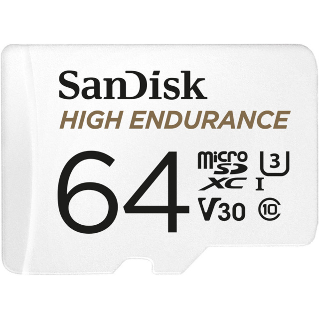 SanDisk mälukaart microSDXC 64GB High Endurance