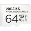 SanDisk mälukaart microSDXC 64GB High Endurance