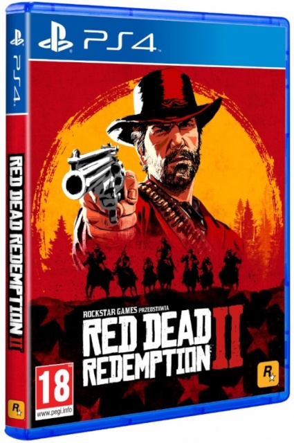 PlayStation 4 mäng Dead Redemption 2, punane 