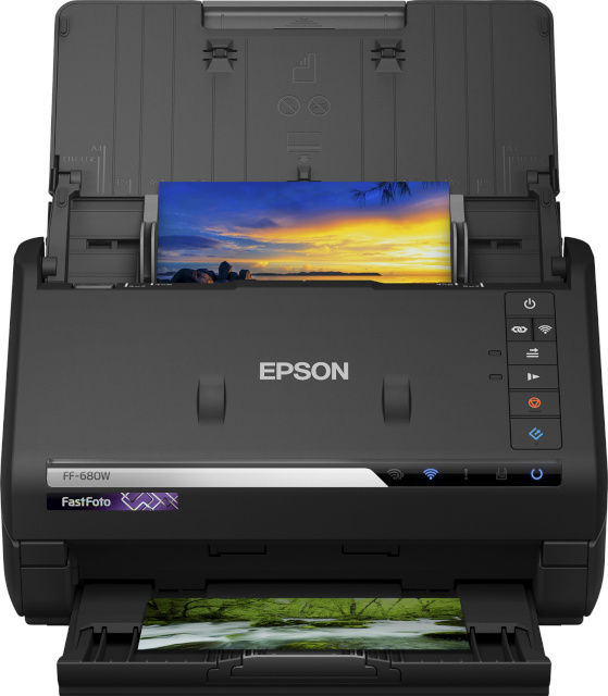 Epson dokumendiskänner Document scanner FastFoto FF-680W Wireless