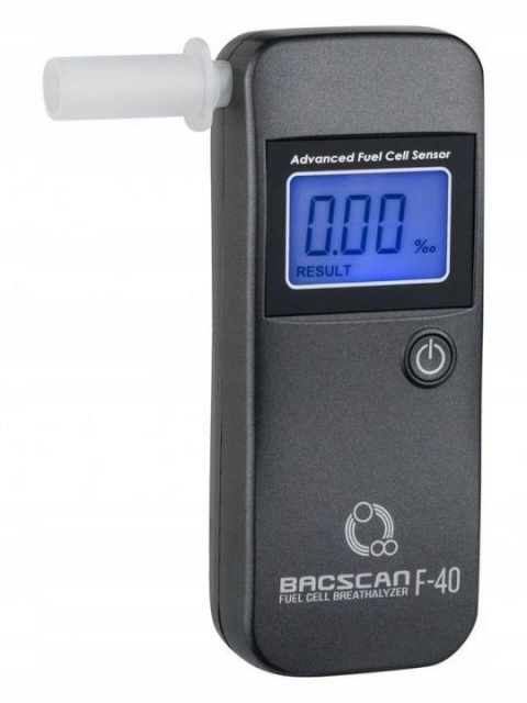 BACscan alkomeeter F-40 alcohol tester 0 - 4% hall