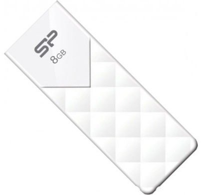 Silicon Power mälupulk Ultima U03 8GB USB 2.0 valge