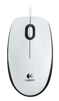 Logitech hiir M100 valge